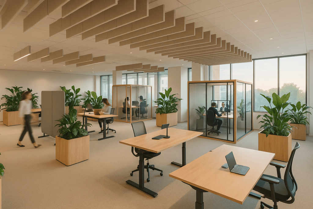 Hoe ontwerp je een kantoor dat zowel hybride werken als toekomstige groei moeiteloos kan&nbsp;opvangen?